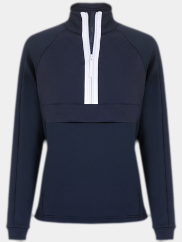 Valiente 1/2 Zip Stretch Midlayer navy