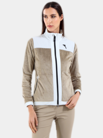 Chervo PADRONCINA Fleece Jacke beige