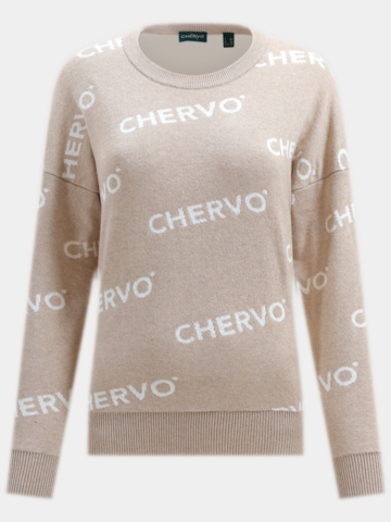 Chervo NOVEMBER Pullover Strick beige