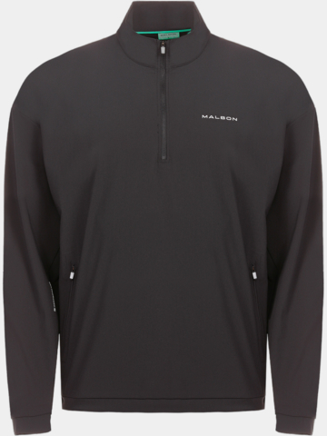 Malbon PERFORMANCE QUARTER ZIP SHELL PULLOVER Langarm Windshirt schwarz