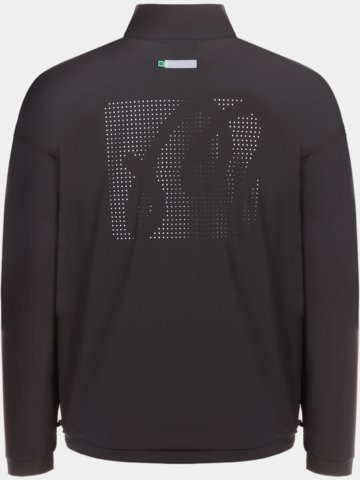 Malbon PERFORMANCE QUARTER ZIP SHELL PULLOVER Langarm Windshirt schwarz