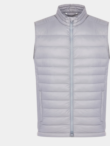 Peter Millar ALL COURSE VEST Thermo Weste hellgrau