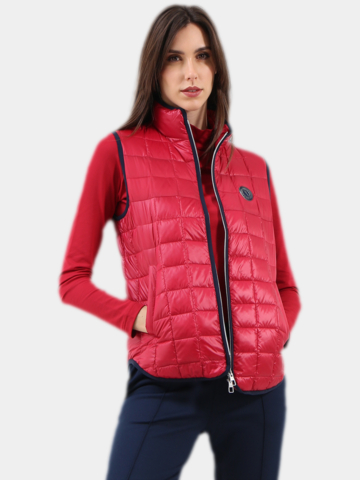 Chervo ESTETA Daunen Weste rot