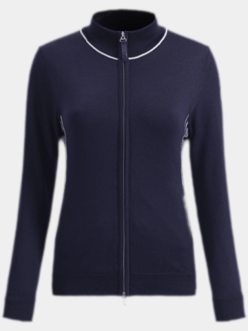 Chervo NAVICELLA Windstopp Strick Jacke navy