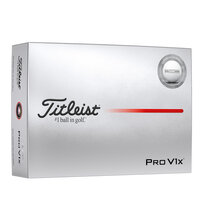 Titleist PRO V1X ELONGATED ALIGNEMENT weiß