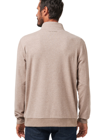 TravisMathew CLOUD QUARTER ZIP 2.0 beige